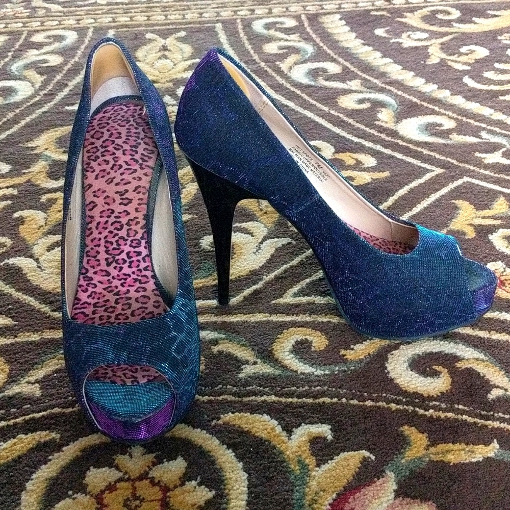 Beautiful mermaid heels